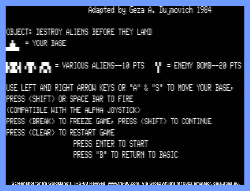 Screen shot